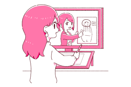 厚塗り講座 イラスト マンガ教室 Egaco エガコ