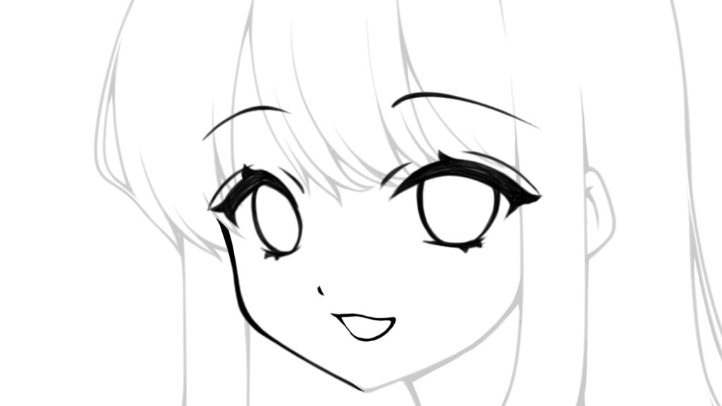 応用練習５：線画をなぞろう