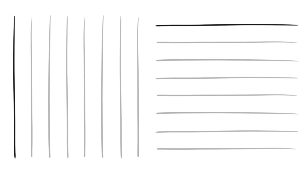 長い直線を引こう