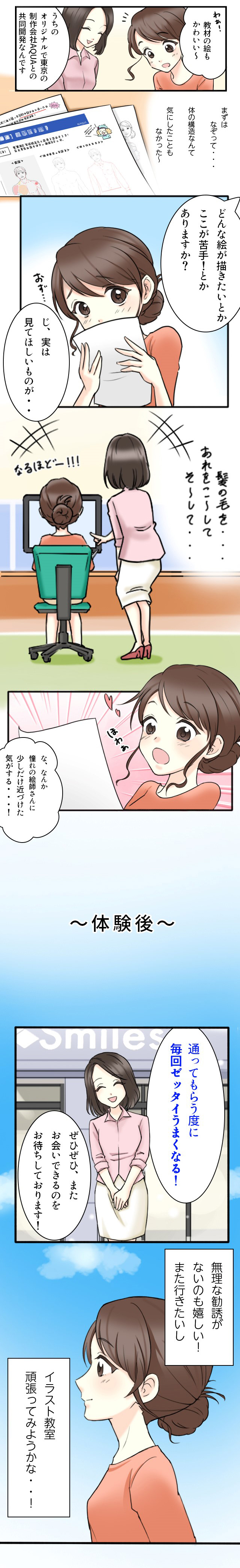 京都のイラスト マンガ教室ならsmiles 漫画 同人制作も個別指導