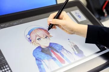 子どもイラスト・マンガ教室におけるデジタルでの作画指導