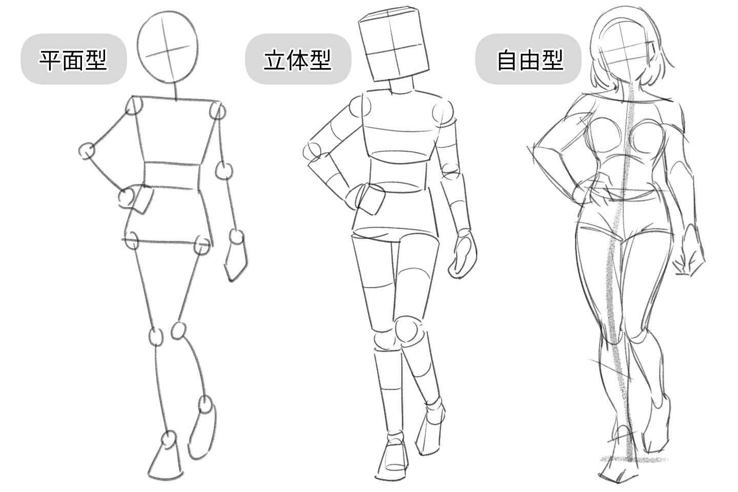 人体の比率を覚えれば人物イラストが上手になる アタリの取り方講座 いちあっぷ