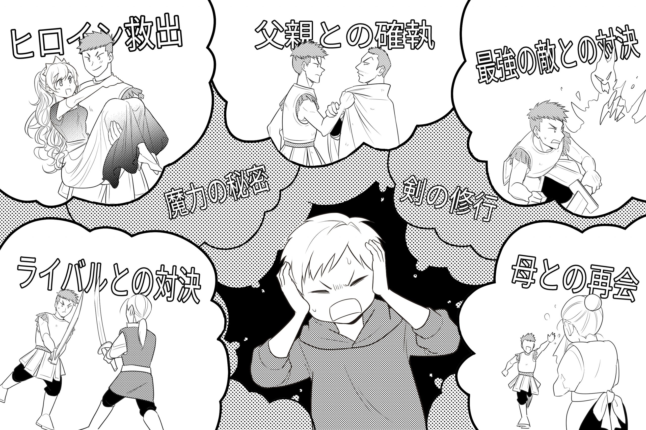 プロットを決めよう