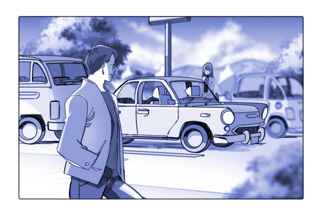 車の描き方を簡単3ステップで 失敗しない車イラストは構造の理解から イラスト 漫画 マンガ 教室 Egaco エガコ