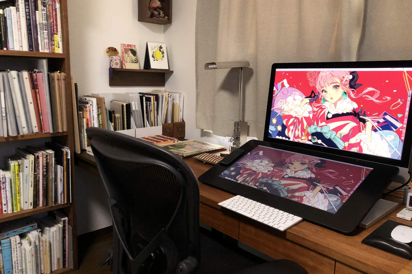 マツオヒロミ先生の作画環境