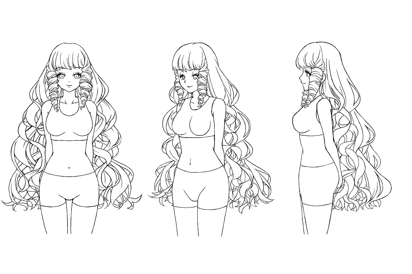 ゆるふわウェーブのロングヘア