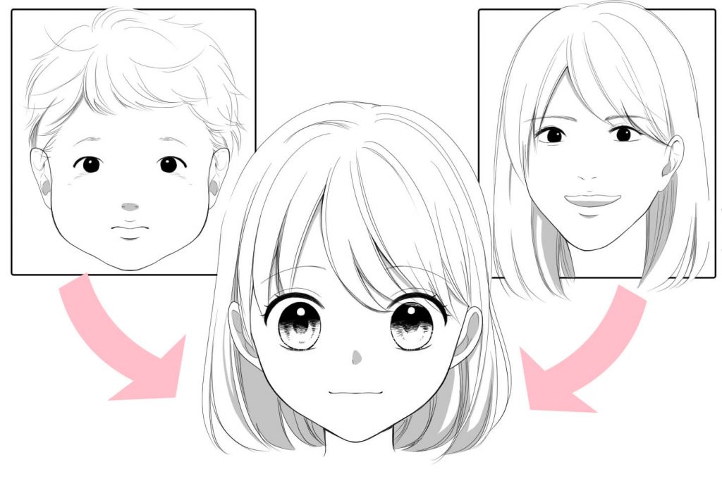 少女漫画の目の特徴