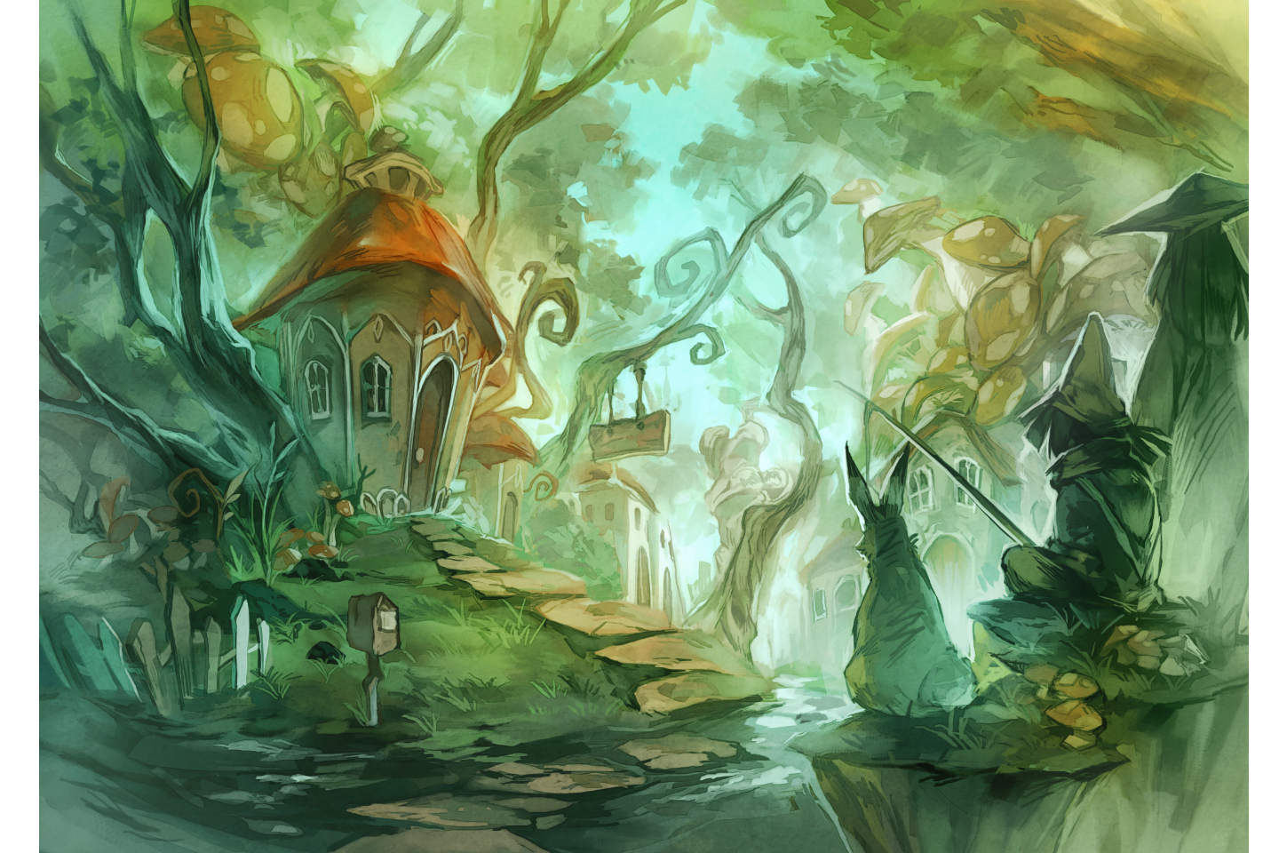 へスン先生の過去イラスト