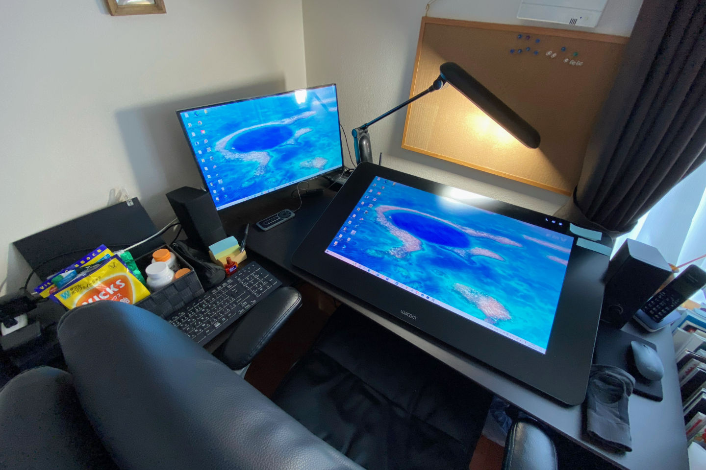 七原しえ先生の作画環境