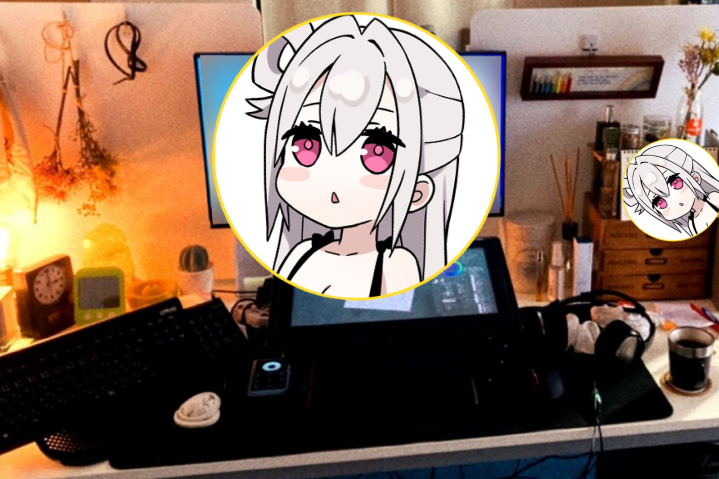 Tam-U先生の作業風景