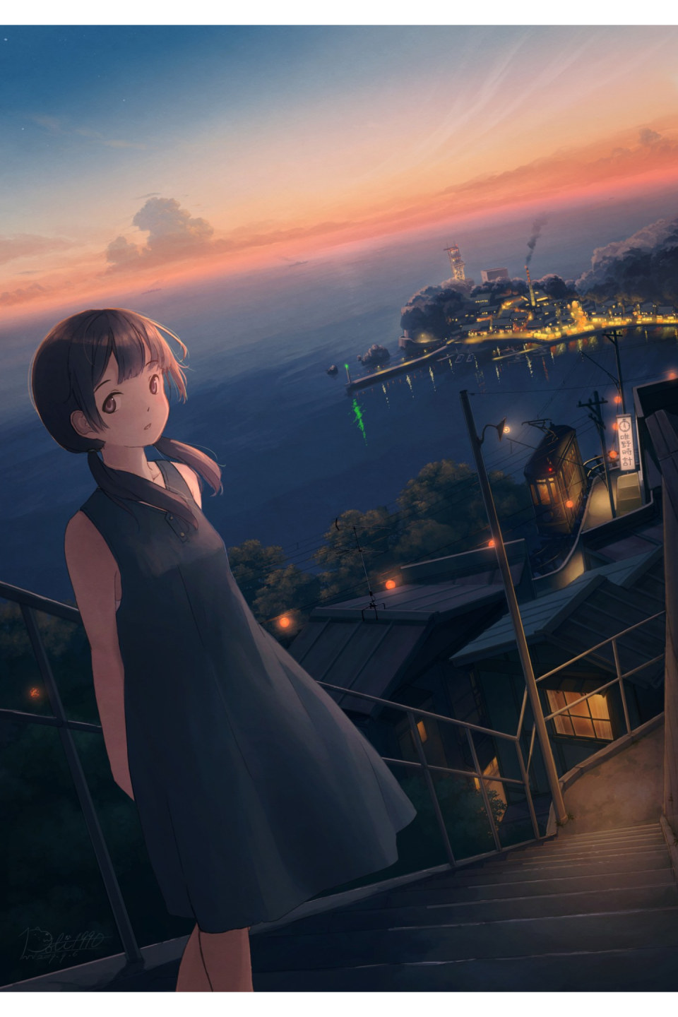 ぽち先生のイラスト