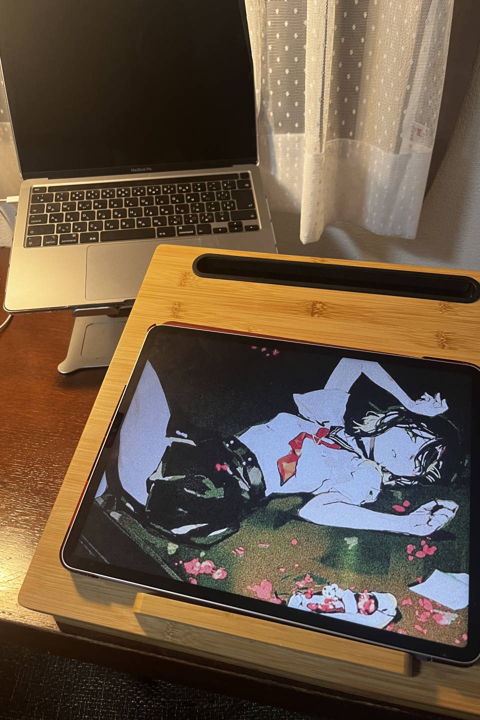 ミツ蜂先生の作画環境