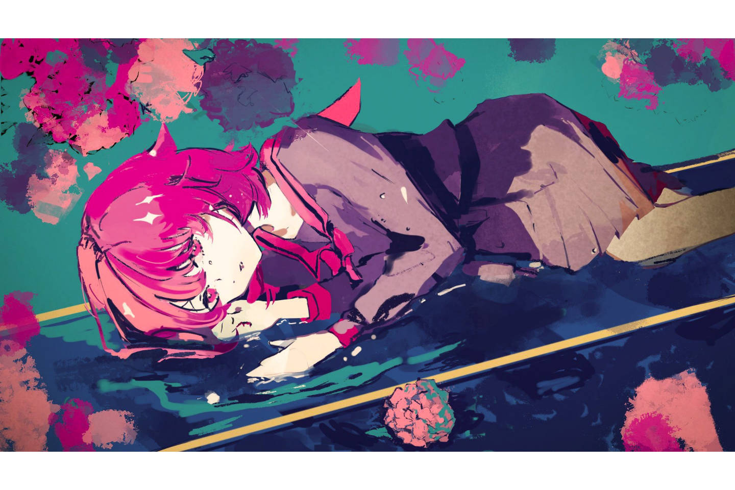 ミツ蜂先生のイラスト