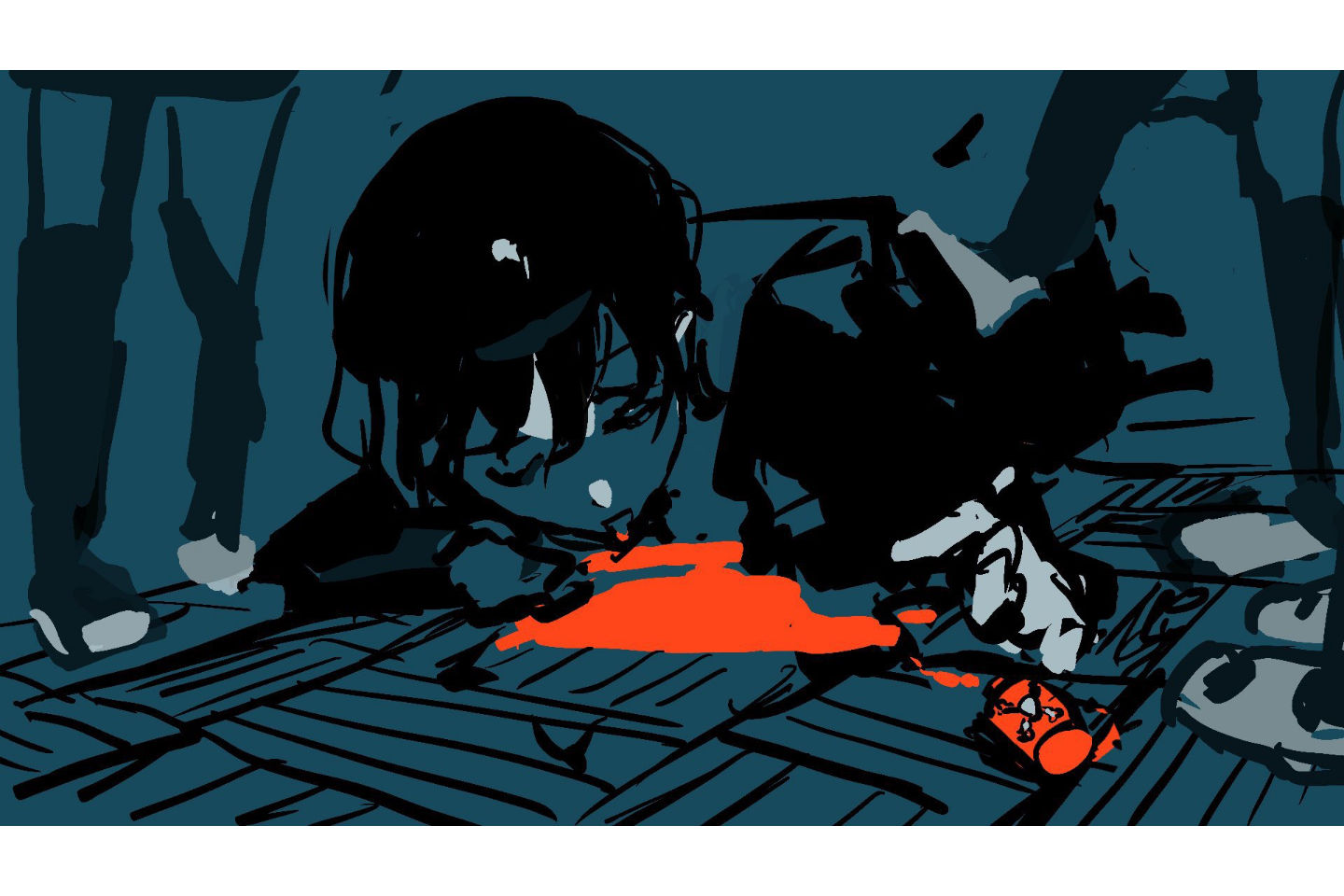 ミツ蜂先生のイラスト