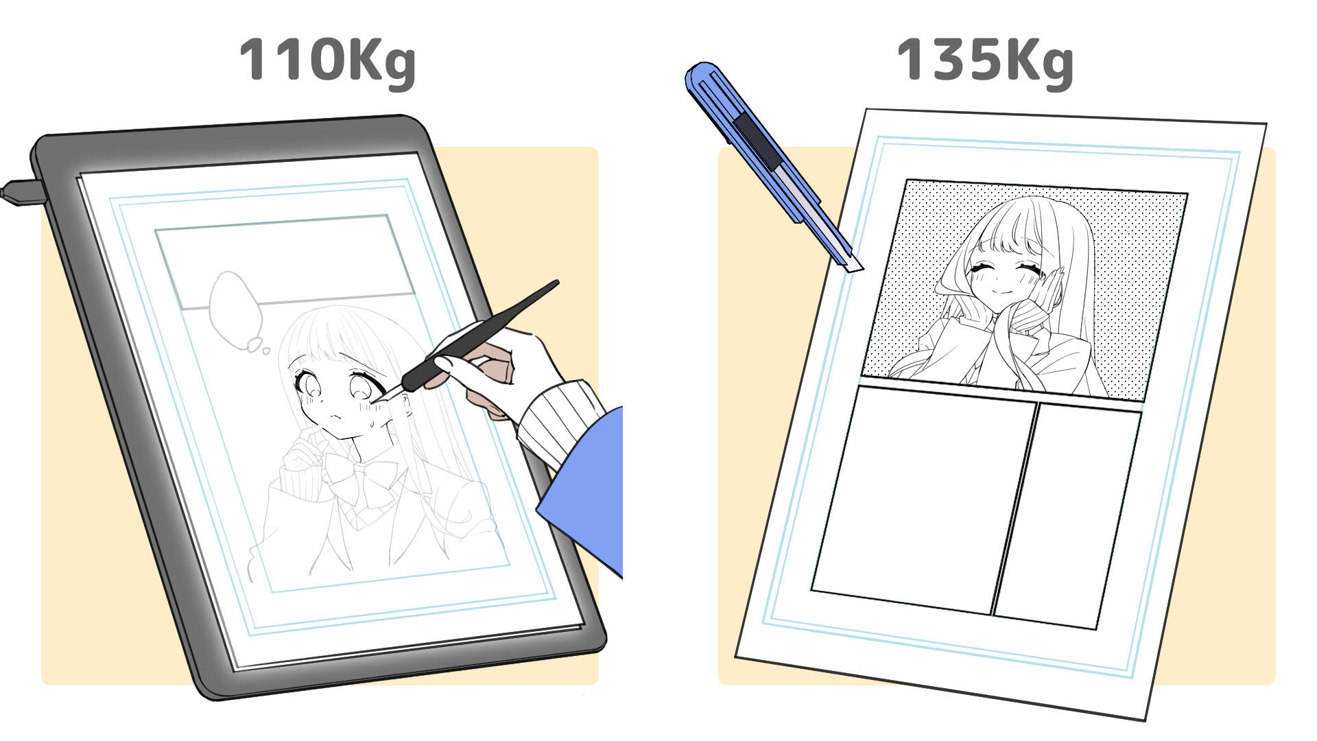 アナログで原稿用紙を準備するときの注意点