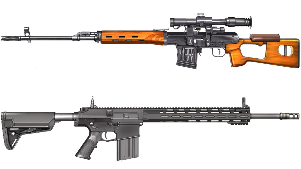 マークスマンライフル・DMR（Designated Marksman Rifle）