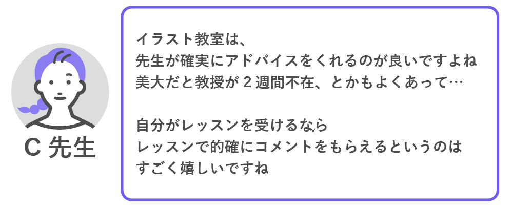 イラスト教室に通うのがおすすめの人