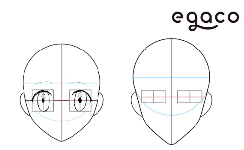 目の作画練習の様子