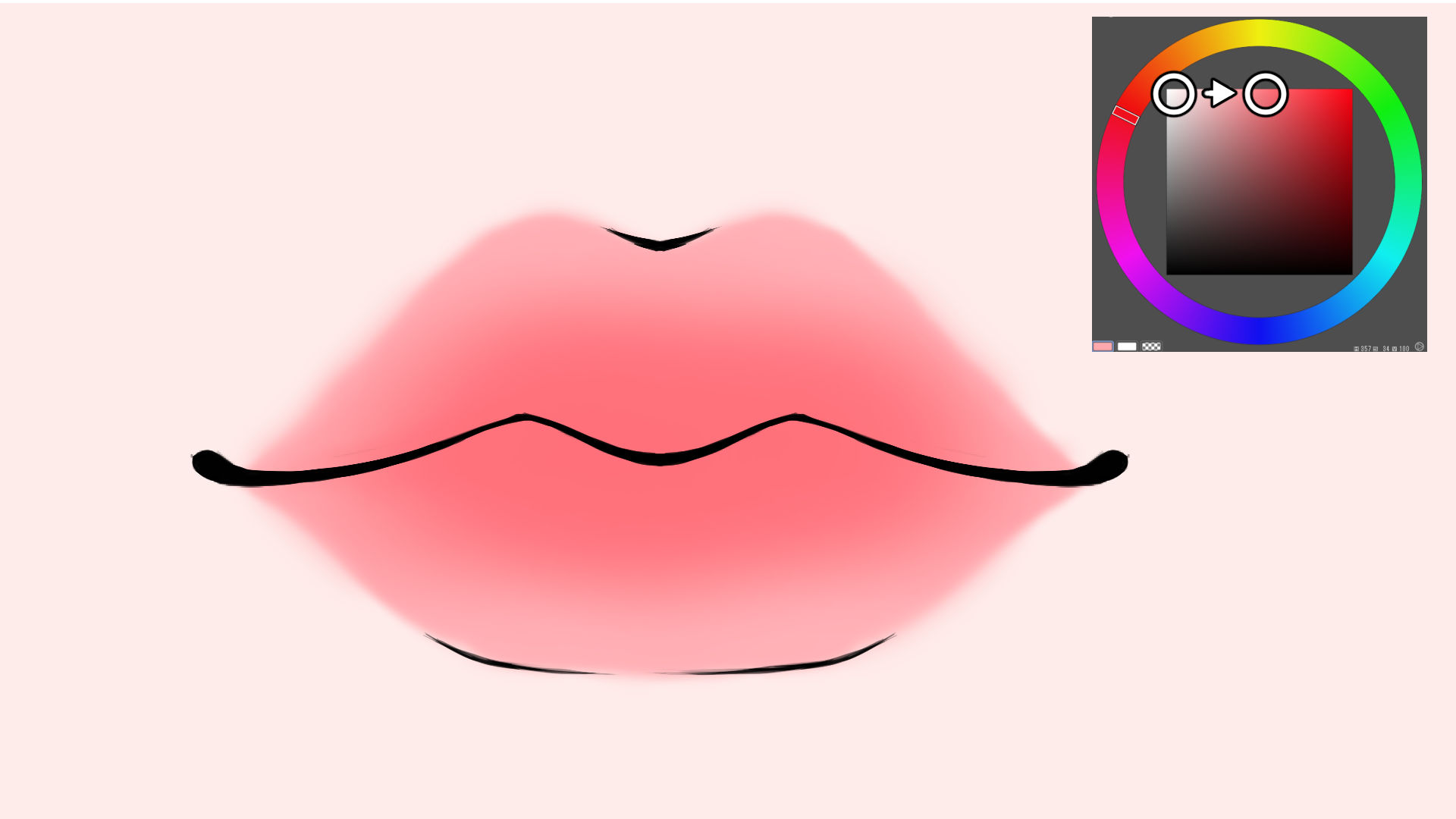 ベースにグラデーションを付けよう