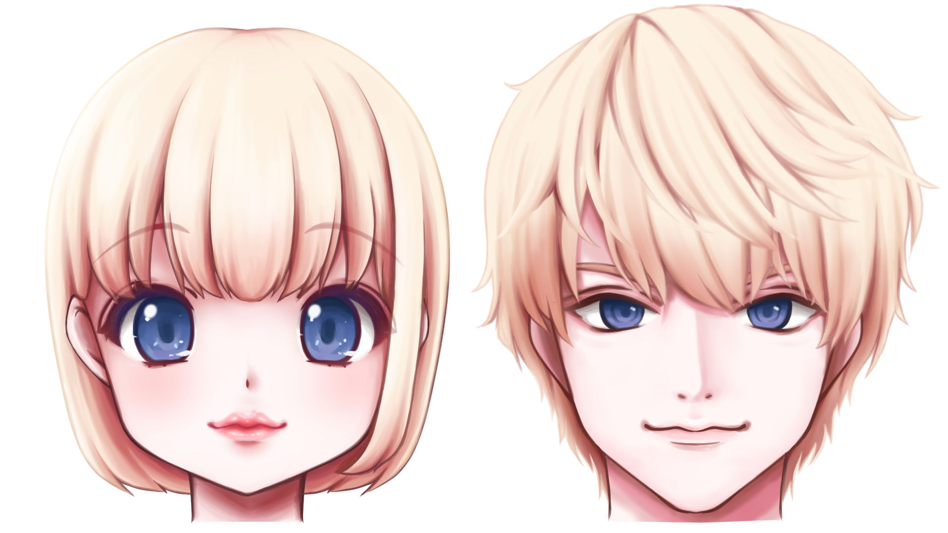 男女の唇の特徴と描き方のコツ