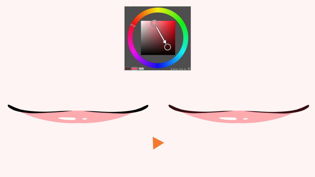 色トレスをしよう