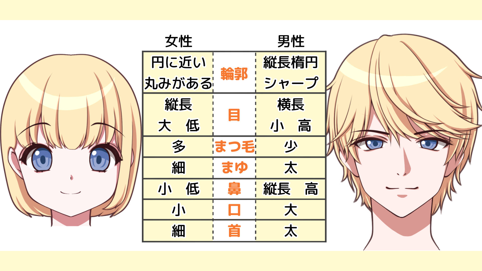 男女の違いを知ろう