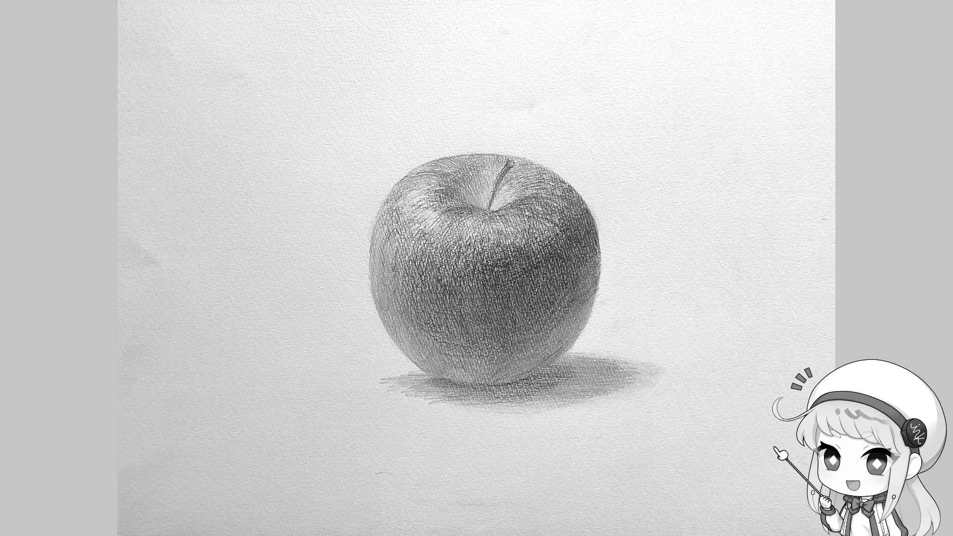 練り消しゴムは白の鉛筆だと思って光の表現にも使用