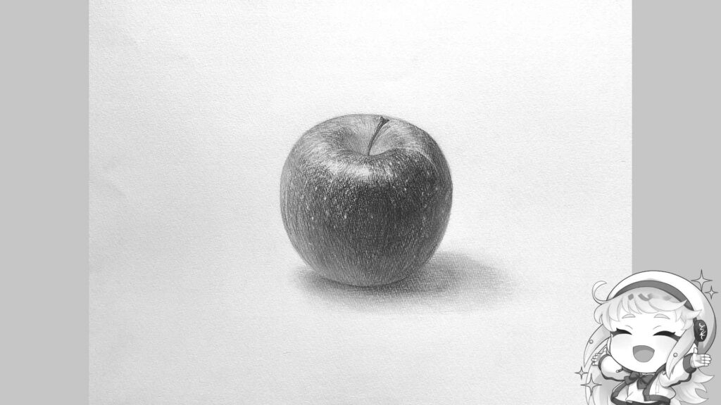 りんごのデッサン
