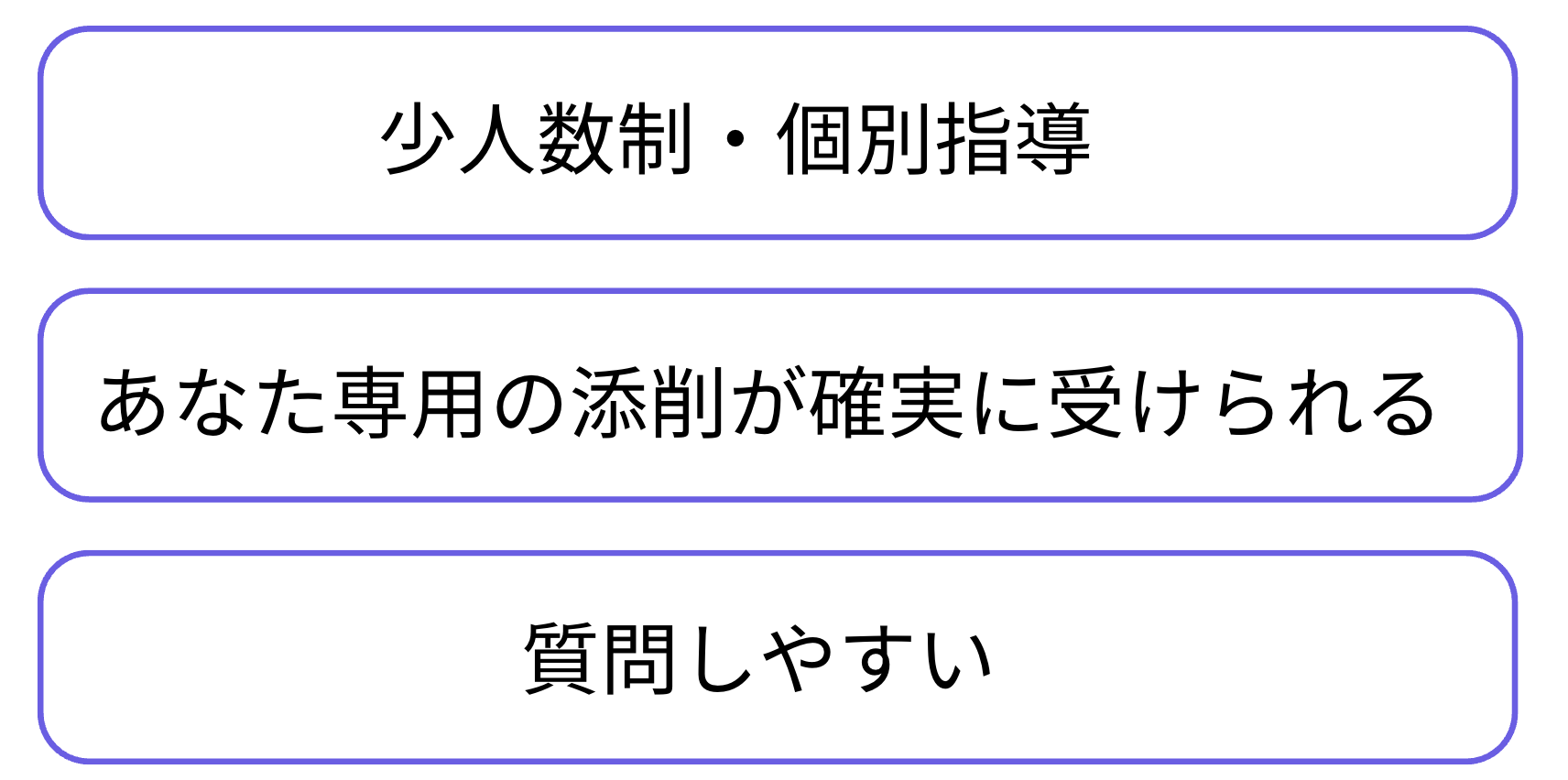 egacoのような個別指導スクールの特徴