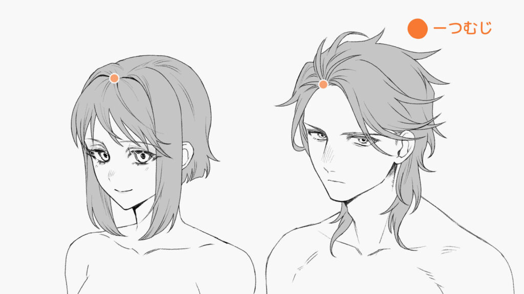 髪型のバリエーションを増やす方法説明