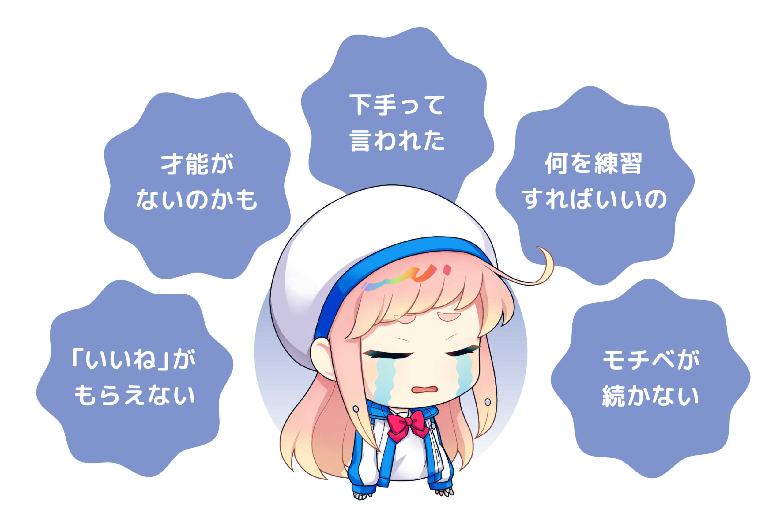 「自分には才能が無いのかも」と落ち込んでいる方