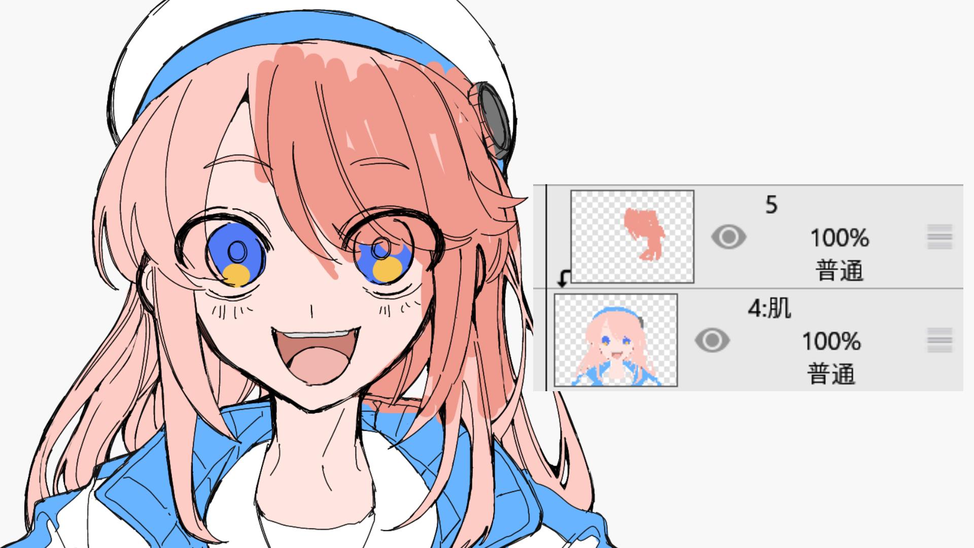 レイヤー分けをするメリット（手順画像 7）