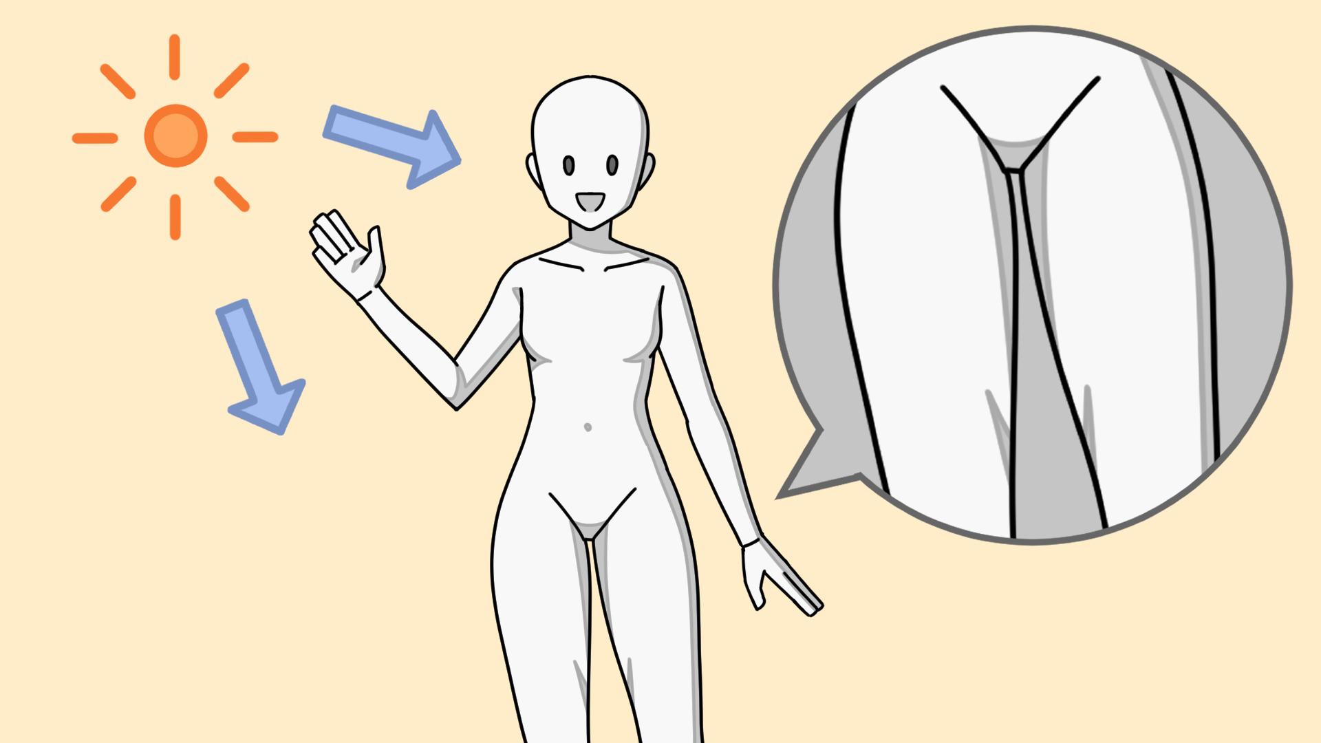 光源に合わせた影の入り方を知ろう（手順画像 7）