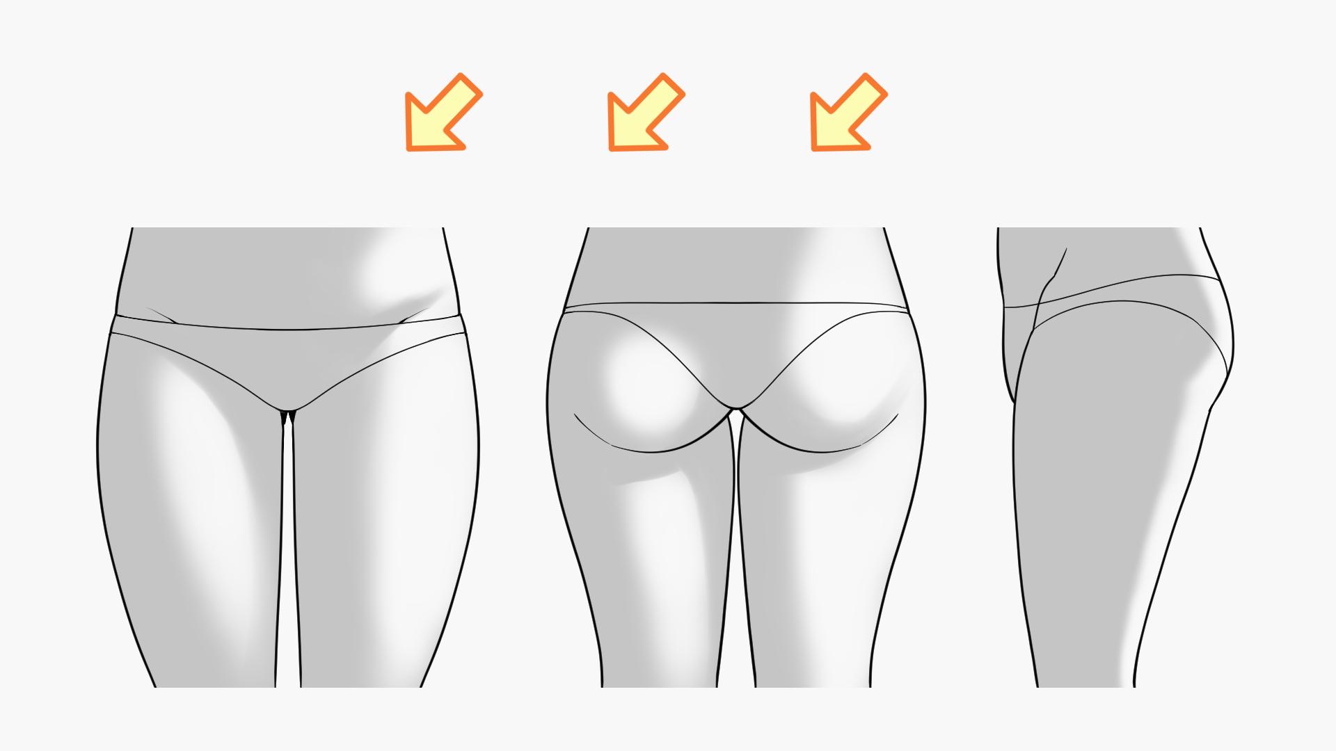 右から光が当たっている場合（手順画像 9）