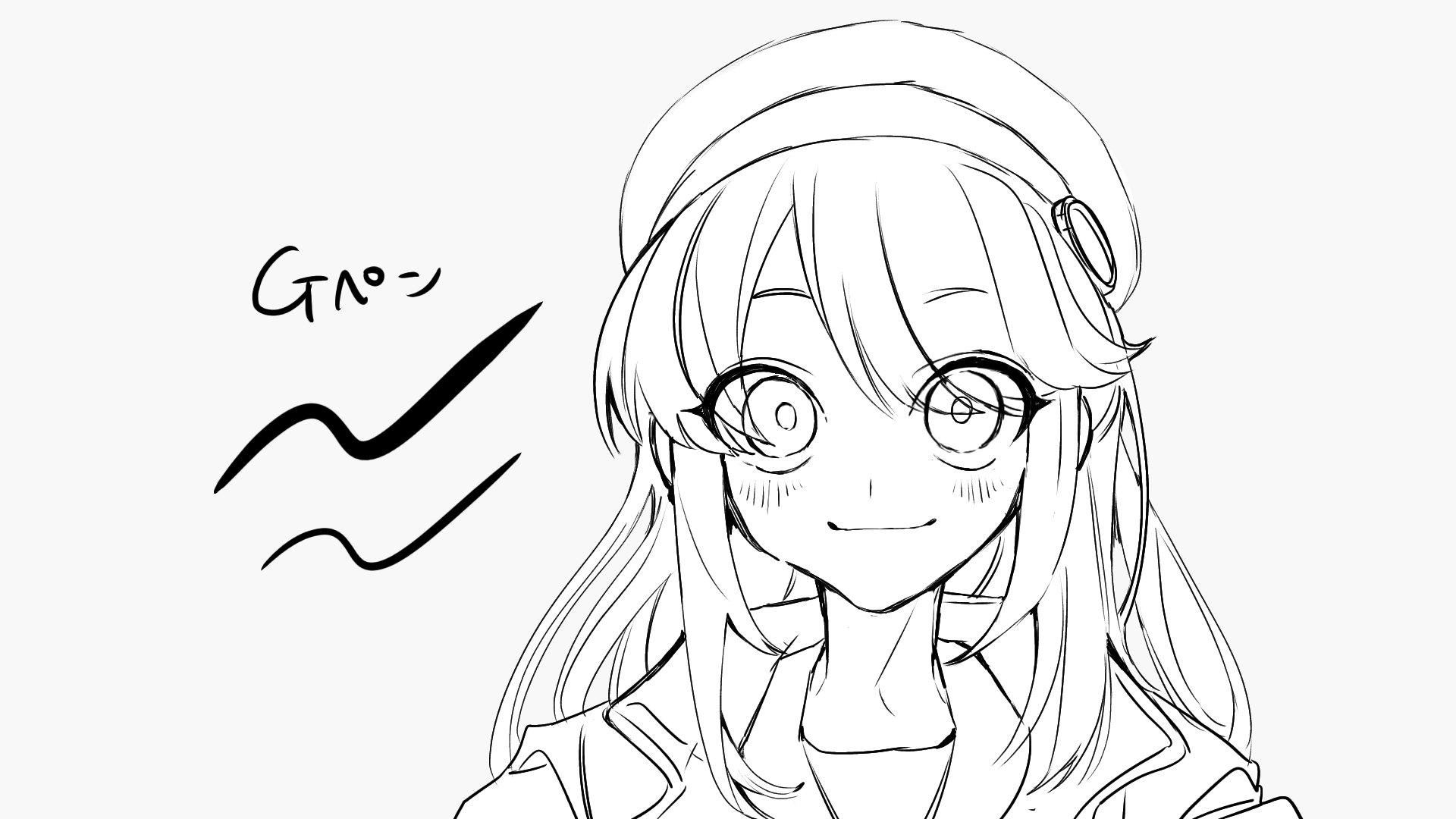 線画で使えるペン（手順画像 12）