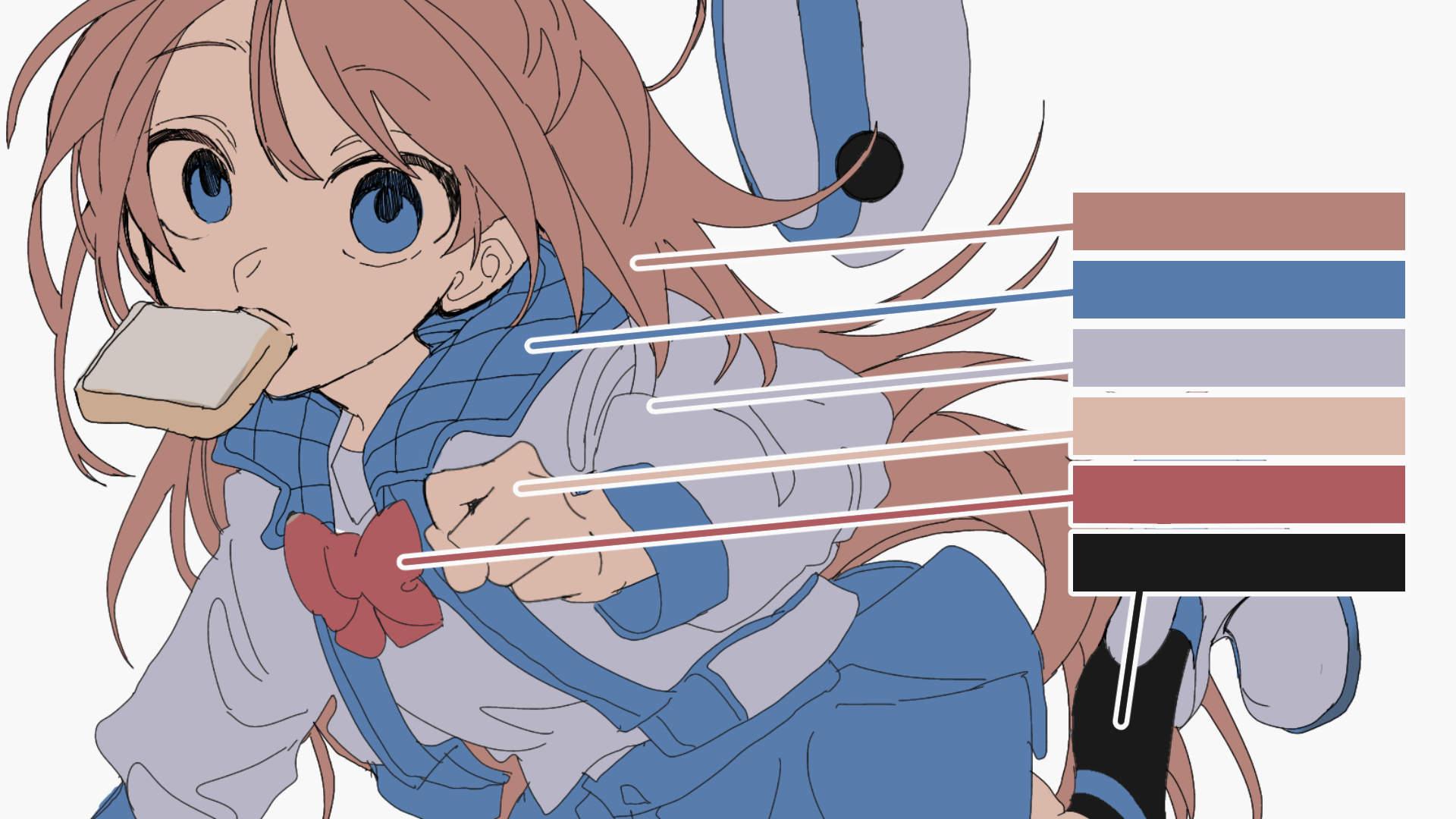 明度が低いベースの場合（手順画像 14）