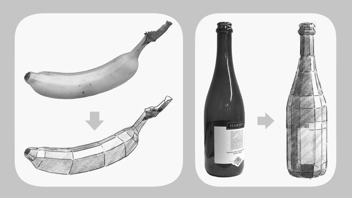 面取りで単純化して面を意識しよう（手順画像 23）