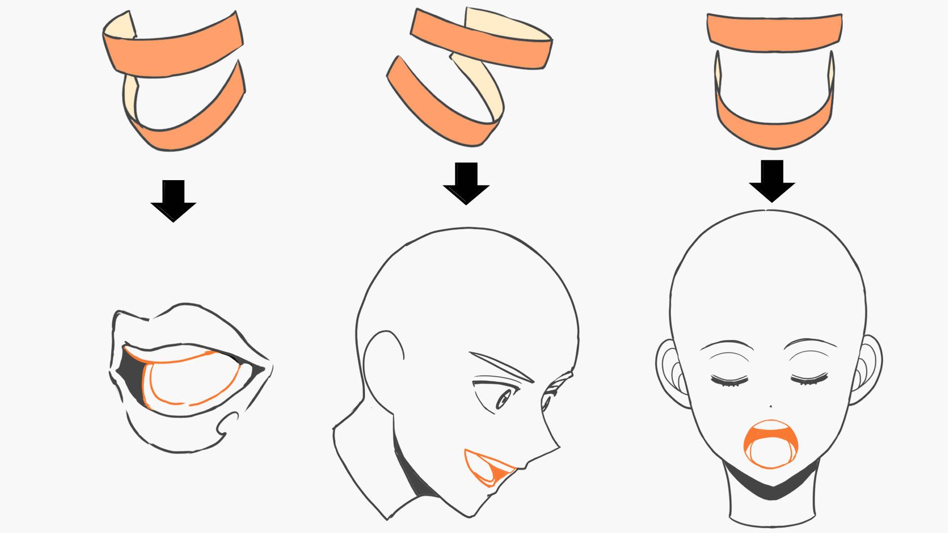 口の中は歯列の曲線を意識しよう!(手順画像 3)