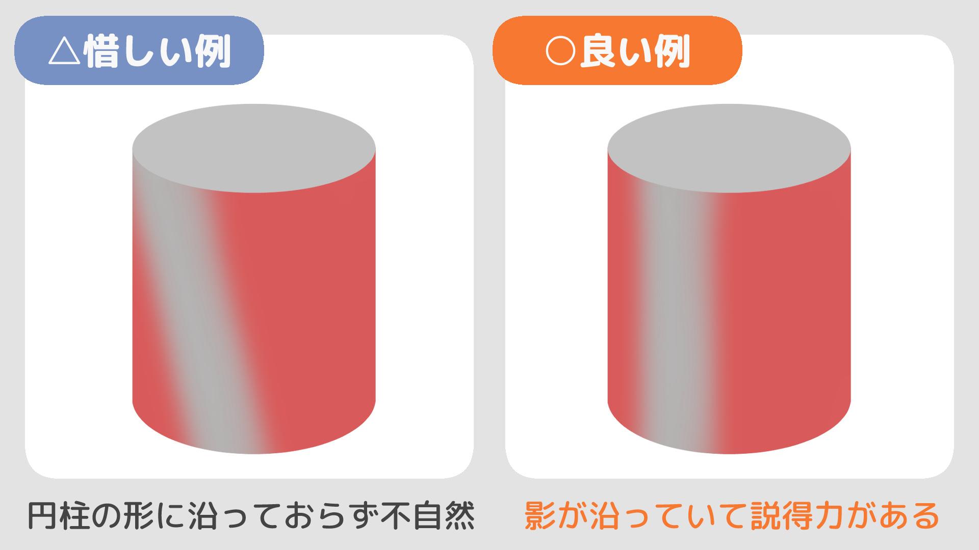 STEP2:1影をつける（手順画像 8）