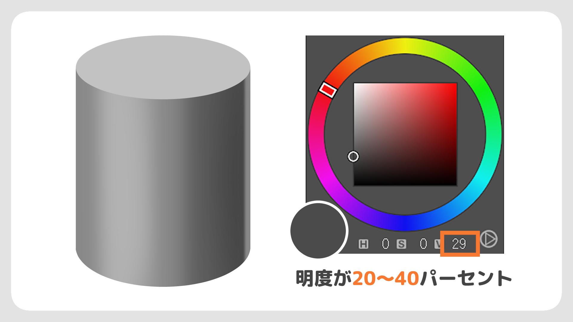 STEP3:2影をつける（手順画像 9）