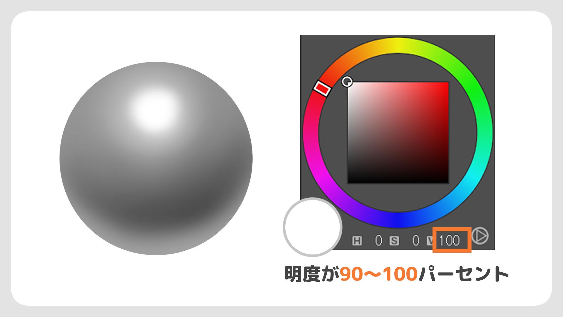 STEP5:ハイライトを入れる（手順画像 21）