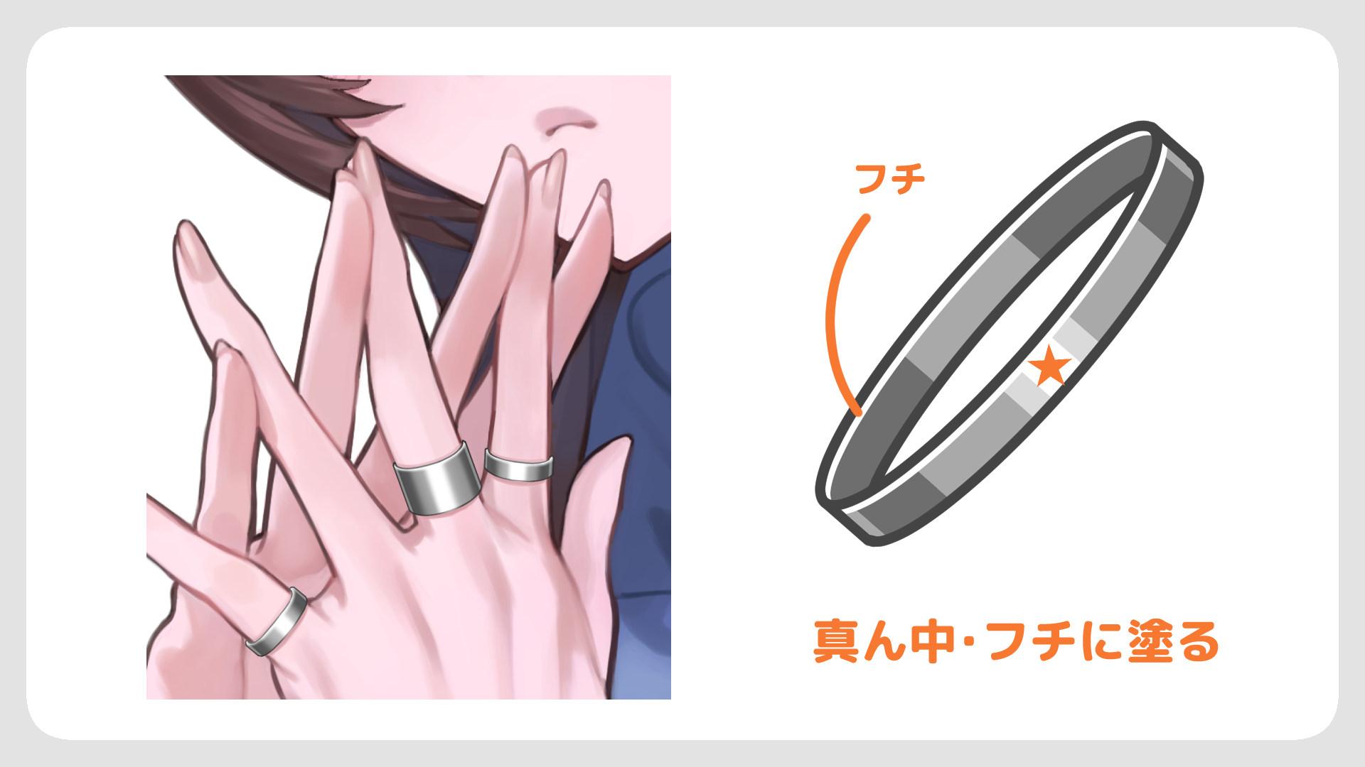 STEP4:ハイライトを入れる（手順画像 38）